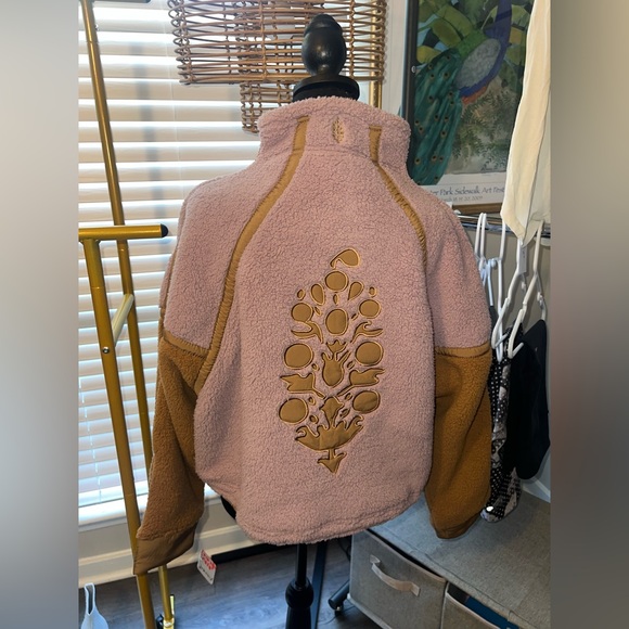 NWT Free People Mountain High Logo Twig Jacket - Picture 4 of 5